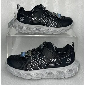 S Sport By Skechers Jarrod Sneakers Light‎ Up Stretch Laces Strap Boys Size 11
